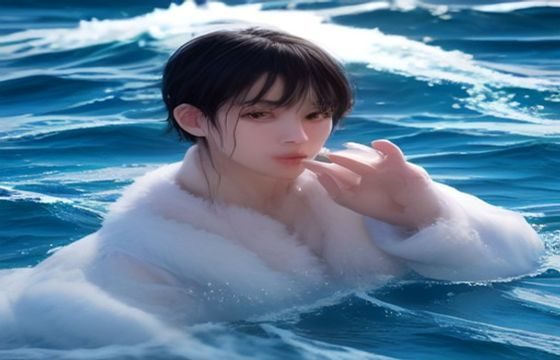 导演陈冲在天浴拍摄现场，四川藏区草原上指导演员走位，专注神情与高原背景形成强烈对比，体现其对本片的投入